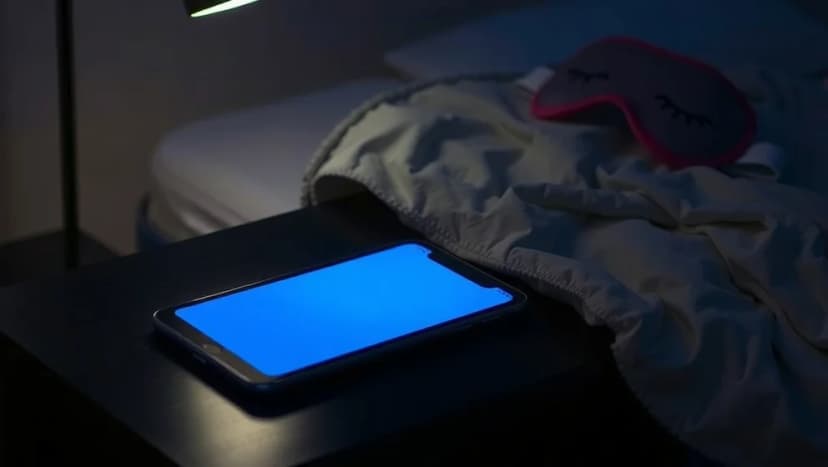 Blått ljus förstör din sömn
