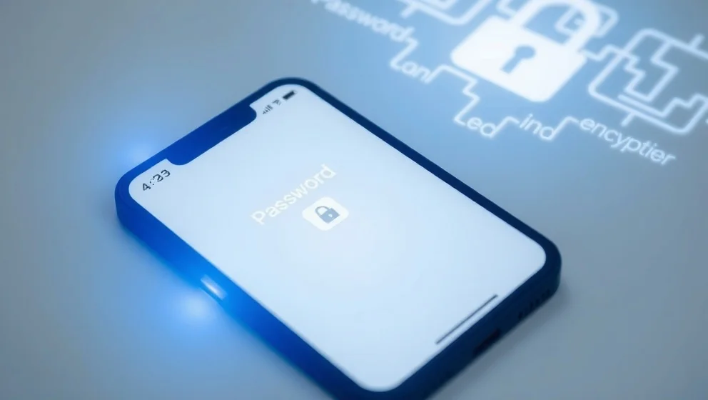 Var sparas dina lösenord på iPhone