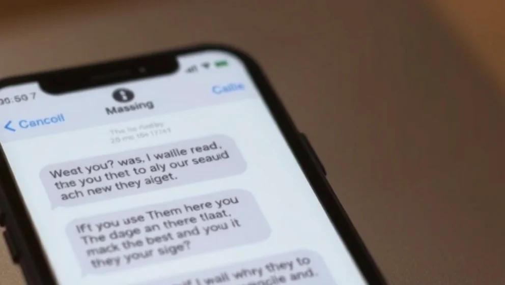 Var god texta när du skriver ett sms